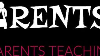 Sweet teen tempted by older couple before deepthroat action