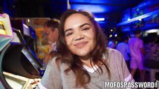 Teen Naudi Nala spreads her legs for a rough fuck at a night club
