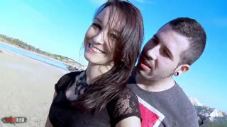 Francys Belle Seduces Kevin White on the Beach