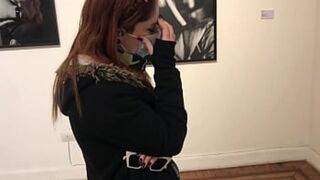 Vibrator in public place