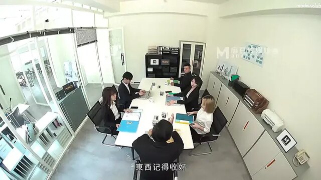 Office MILF takes fucked by her supervisor in various places