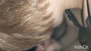 Japanese amateur blowjob, handjob, no-hands blowjob, blowjob, cleavage