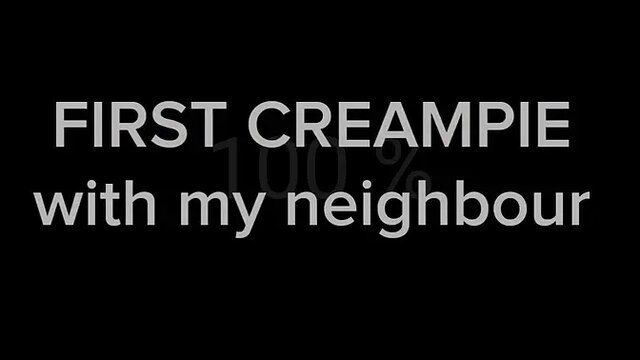 Hotwife gets first creampie on doggy style