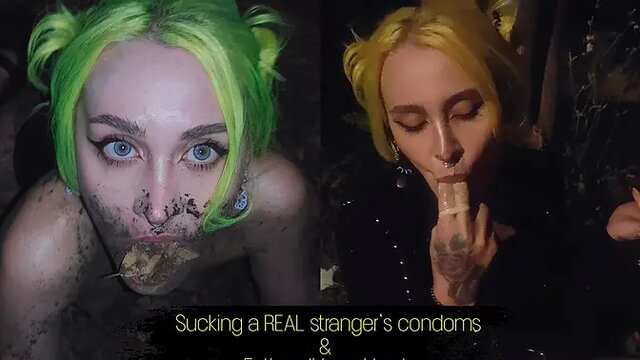 Extreme outdoor fuck with real stranger ends in humiliation