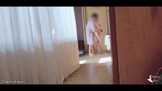 Hidden shots of filming a sexy Thai woman.