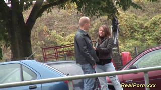 Dirty Encounter with Stepmom in the Fresh Air