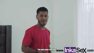 Stepdad Surprises Girlfriend and Schoolgirl with Unexpected Anal👌 Sex