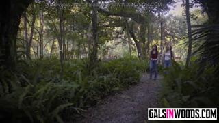 Sydney Cole gets wrecked by wild beasts in her forest freak fest