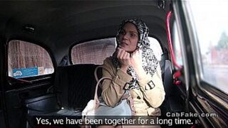 Czech blonde gets nailed in a pretend taxi ride